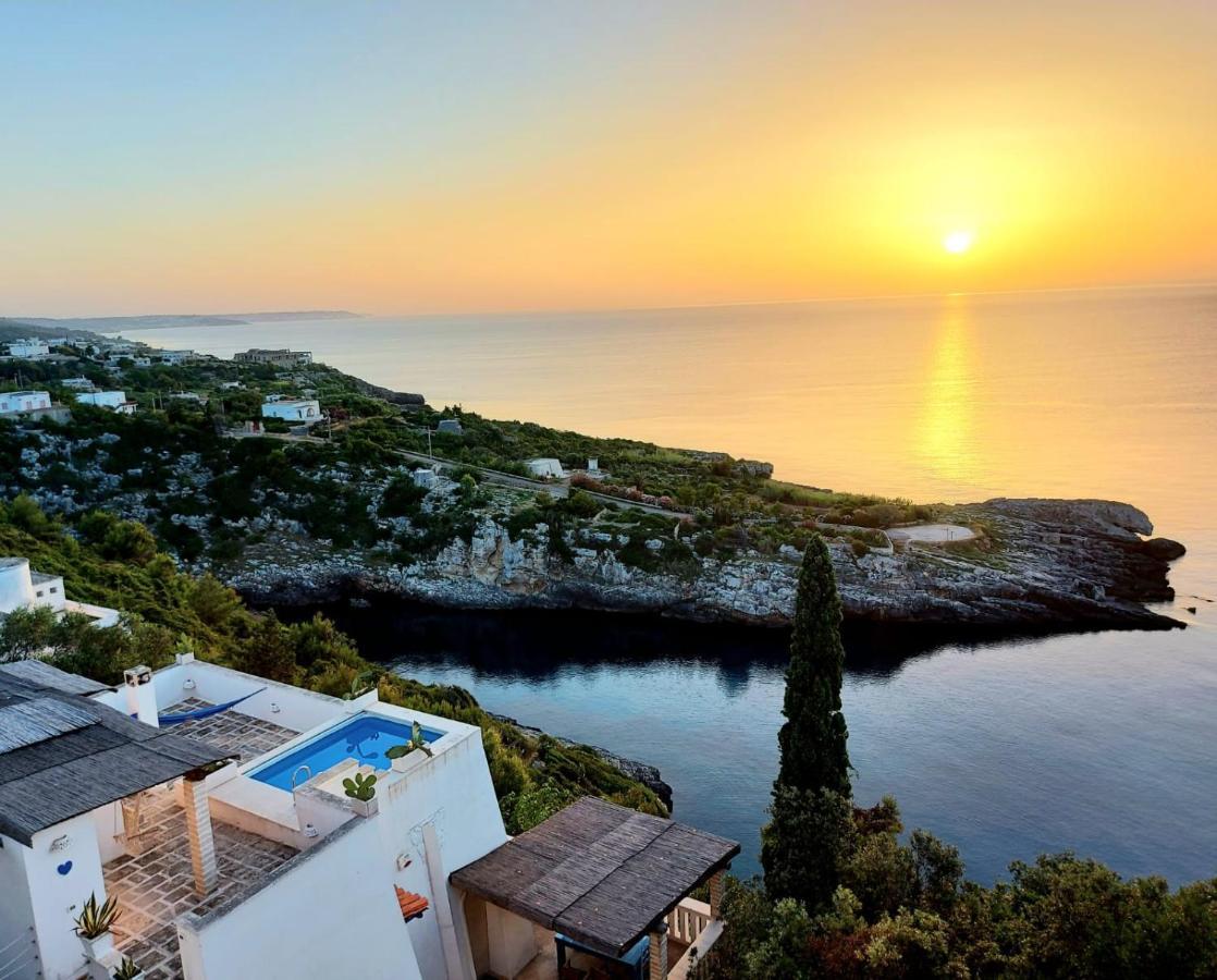 Blu Suite Cottage Sul Mare E Swimming Pool Tricase Luaran gambar